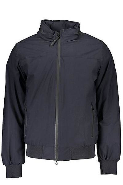 North Sails Outdoorjacke Herrenjacke in Blau mit abnehmbarer Kapuze aus rec günstig online kaufen