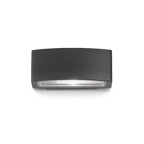 Ideal Lux Außenwandlampe Andromeda schwarz, Breite 22 cm Alu günstig online kaufen