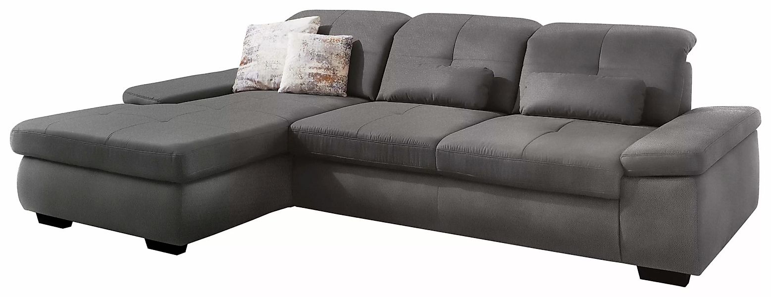 Die PlanBar Ecksofa "MP-IN16012 L-Form, mit Federkern-Polsterung", inkl. Si günstig online kaufen