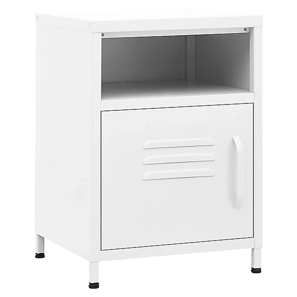 vidaXL Nachttisch Nachttisch Weiß 35x35x51 cm günstig online kaufen