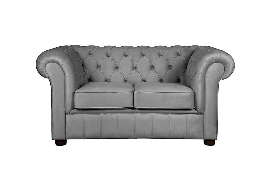 Home affaire 2-Sitzer "CHARENTE, Chesterfield-Sofa, Wellenfederung, Maße: B günstig online kaufen