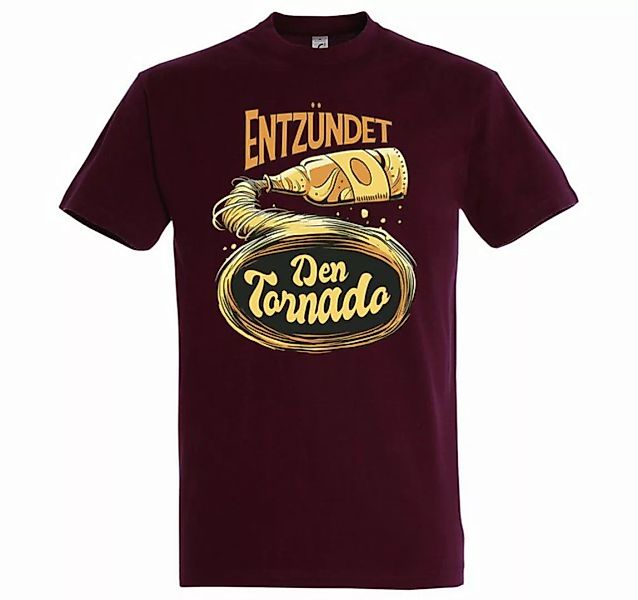 Youth Designz T-Shirt Entzündet Den Bier Tornado! Herren Shirt mit trendige günstig online kaufen