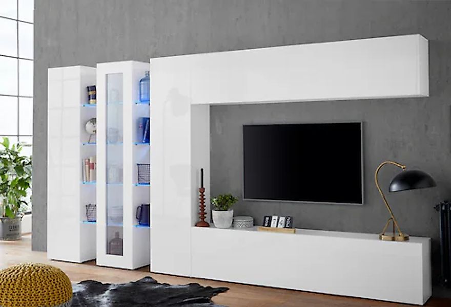 INOSIGN Vitrine »Maruska«, (1 St.), Glasvitrine, Stauraumvitrine, stehend u günstig online kaufen