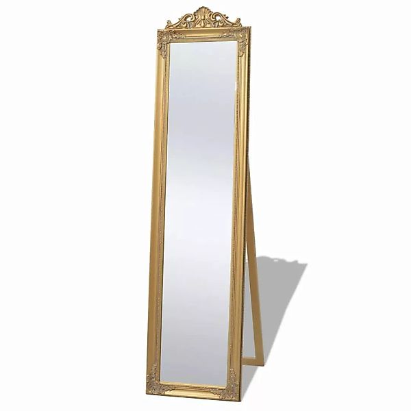 Standspiegel Im Barock-stil 160x40 Cm Gold günstig online kaufen