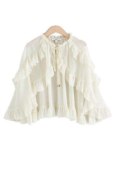 Next Cape Cape-Cover-up mit Raffung (1-St) günstig online kaufen