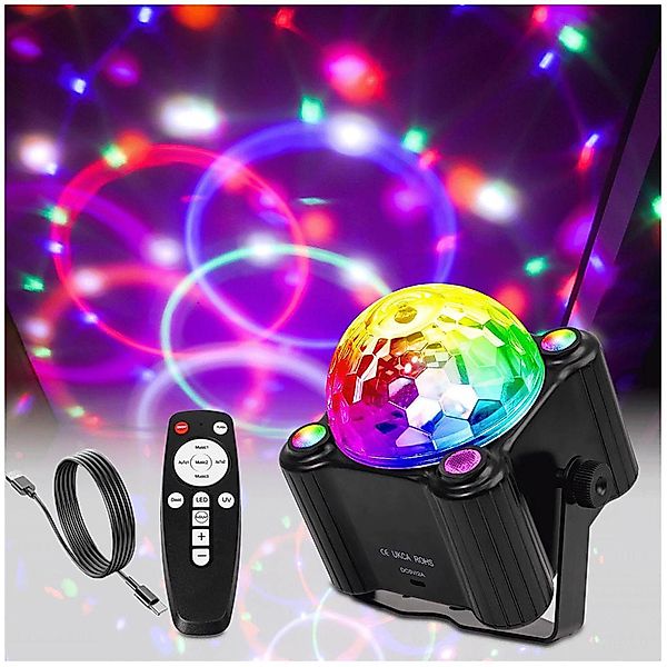 Jibenhome LED Discolicht Discokugel-Partylichter,DJ-Bühnenbeleuchtung, USB- günstig online kaufen
