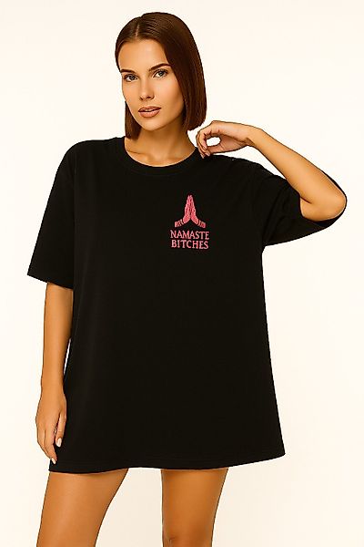 Worldclassca T-Shirt Worldclassca Oversized NAMASTE Print günstig online kaufen