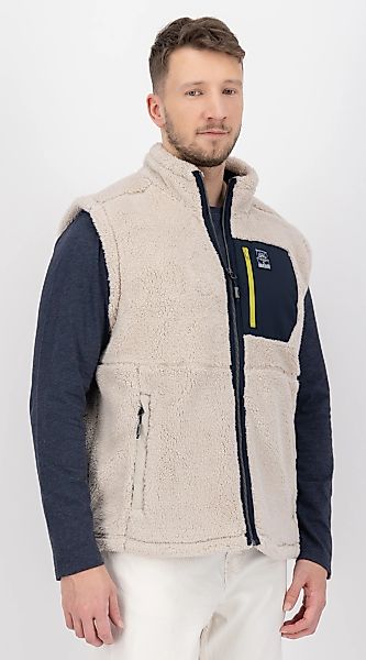 LPO Funktionsweste "RAVIN MN", Stehkragen, mit Langhaarfleece gefüttert günstig online kaufen