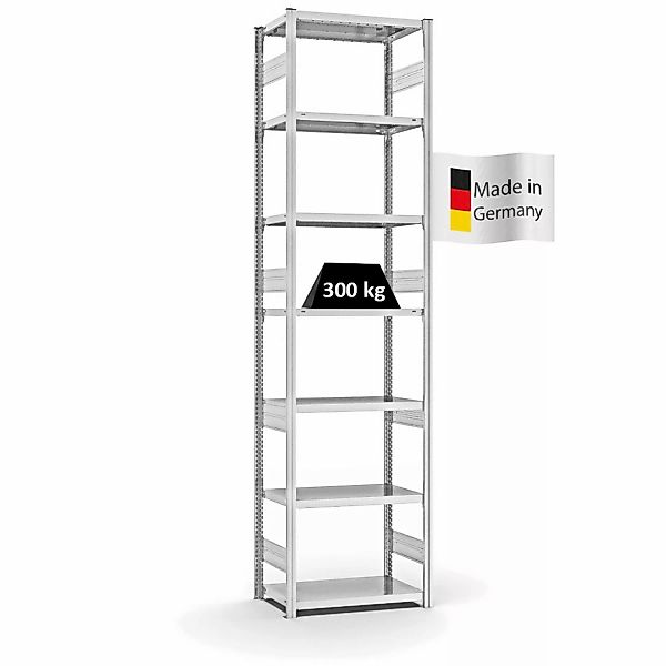 PROREGAL Fachbodenregal Stecksystem T-Profil Heavy-Duty Grundregal HxBxT 30 günstig online kaufen