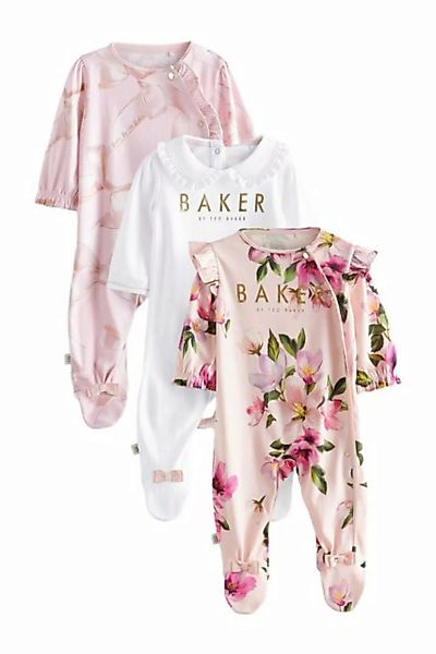 Baker by Ted Baker Schlafoverall Baker by Ted Baker Schlafveralls, 3er-Pack günstig online kaufen