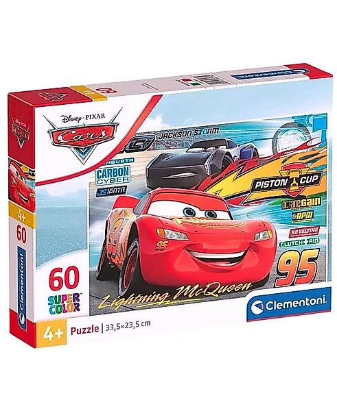 Clementoni® Puzzle Piston Cup-Rennen, 60 Puzzleteile, Kinderpuzzle ab 4 Jah günstig online kaufen