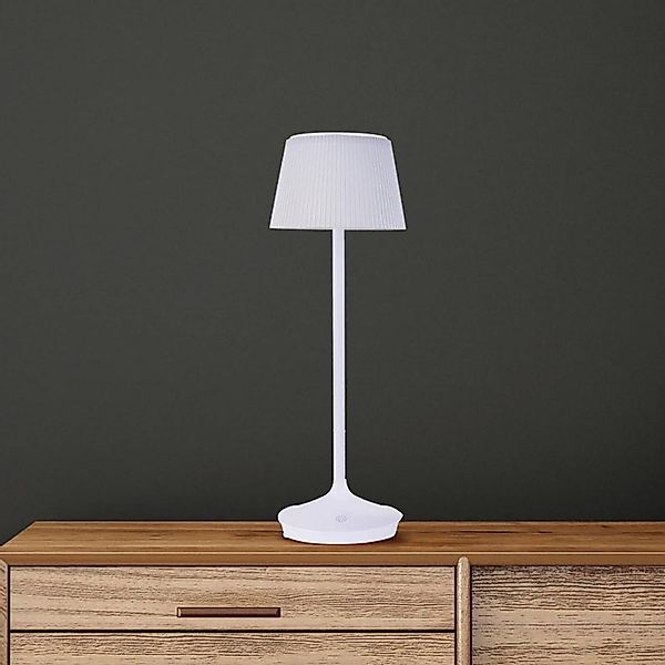 näve LED Tischleuchte »Solarleuchte / Akkuleuchte "EMMI"«, 1 flammig, Leuch günstig online kaufen