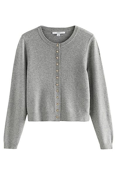 Next Strickjacke Superweiche Slim Fit Strickjacke mit Wollanteil (1-tlg) günstig online kaufen