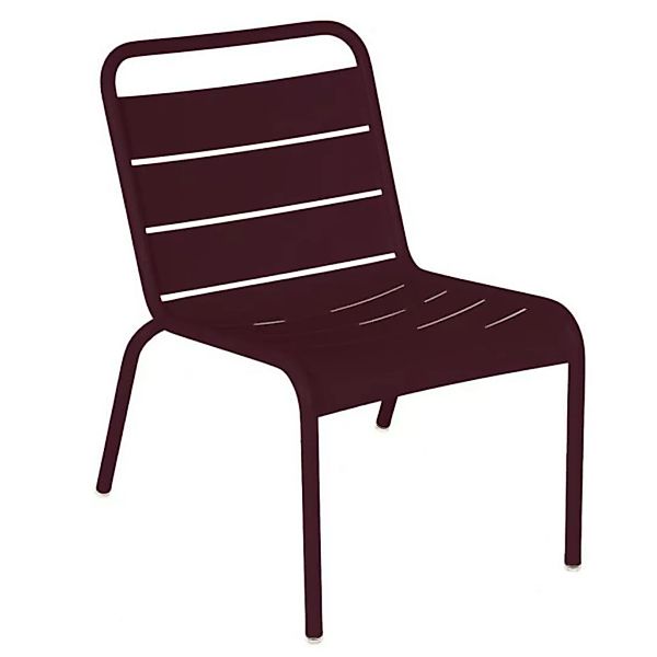 Luxembourg Lounge-Stuhl Schwarzkirsche günstig online kaufen