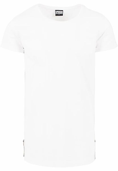 URBAN CLASSICS T-Shirt "Urban Classics Herren Long Shaped Side Zip Tee", (1 günstig online kaufen