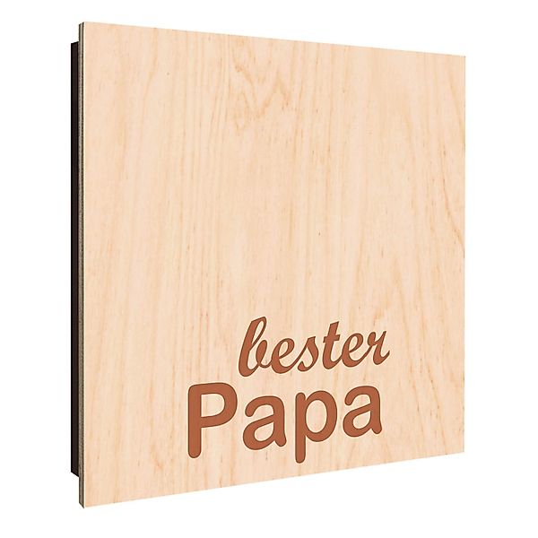 Banjado Schlüsselkasten Holz 30x30cm Schwarz Scharnier Rechts 50 Haken Desi günstig online kaufen