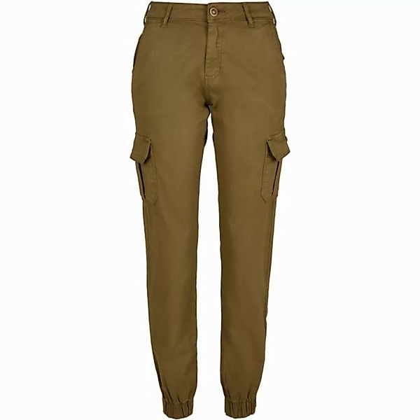 URBAN CLASSICS Cargohose Urban Classics Damen Ladies High Waist Cargo Pants günstig online kaufen