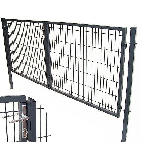 Apex Gartentor Q- Doppelflügeltor 300x120cm Gartentor günstig online kaufen