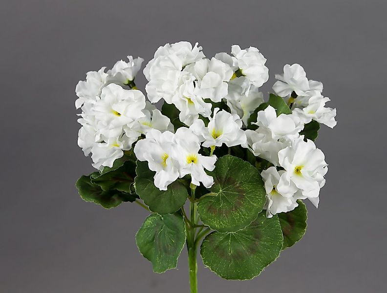 Kunstblume Künstliche Geranie ZF Kunstpflanzen künstliche Blumen Pflanzen P günstig online kaufen