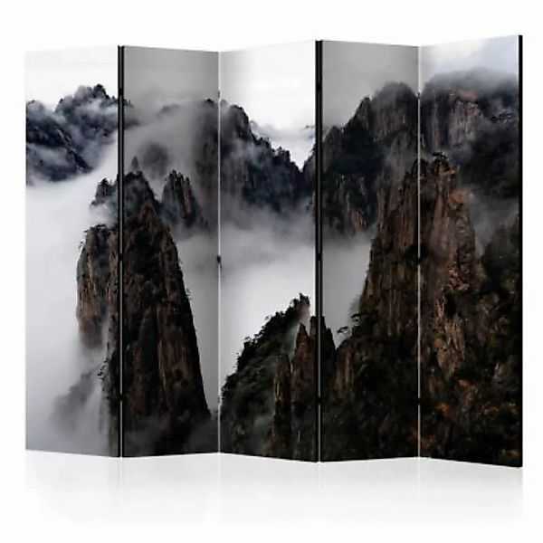 artgeist Paravent Sea of clouds in Huangshan Mountain, China II [Room Divid günstig online kaufen
