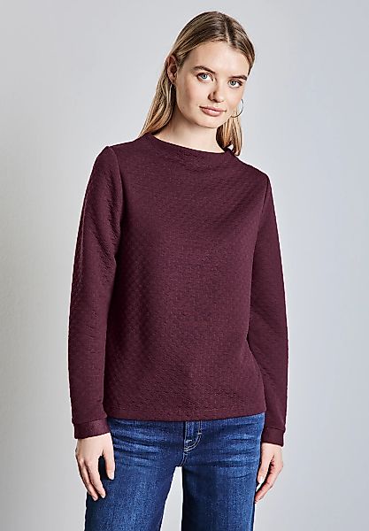 STREET ONE Langarmshirt mit Stehkragen günstig online kaufen