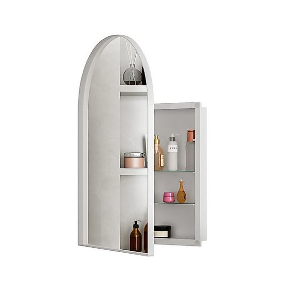 OKWISH Spiegelschrank Spiegel, Badspiegel (Bogen-Spiegelschrank mit Metallr günstig online kaufen