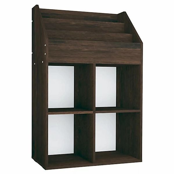 vidaXL Kinder-Bücherregal Räuchereiche 71x30x114 cm Spanplatte günstig online kaufen