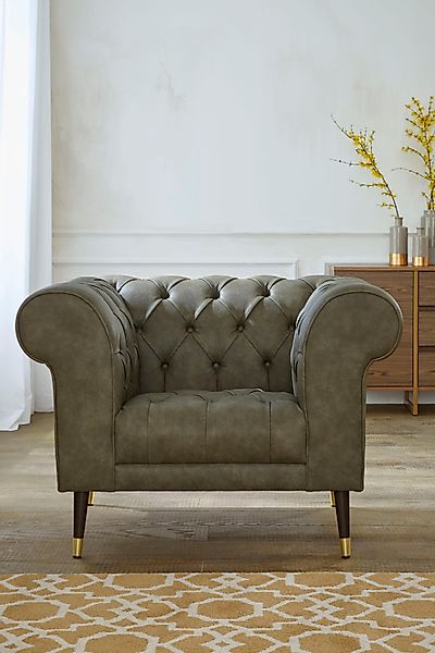 Home affaire Chesterfield-Sessel Tinnum Sessel günstig online kaufen