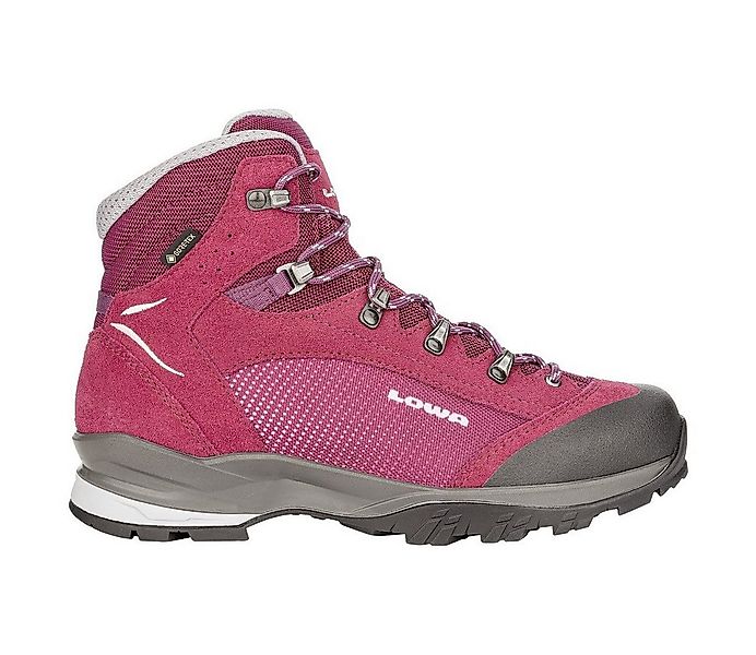 Lowa Tucana GTX (Trekking, Spaltleder-Textil, wasserdicht) bordeauxrot/rose günstig online kaufen