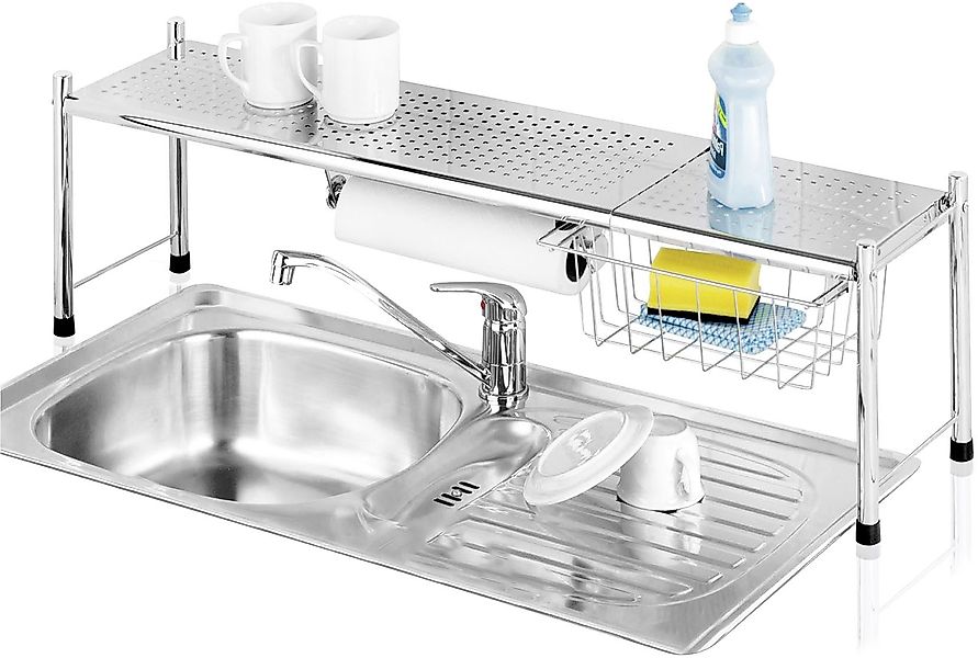 Maximex Küchenregal Modell EXPANDO, ausziehbares Spülbeckenregal günstig online kaufen