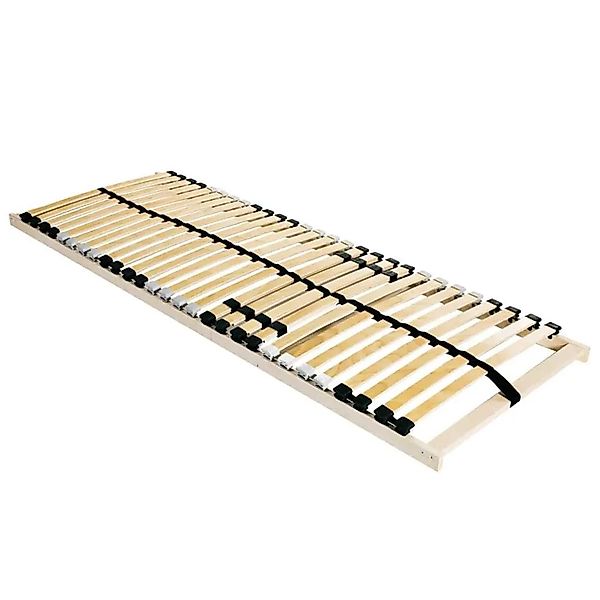 vidaXL Bett-Lattenrost Braun 100 x 190 cm Massivholz Buche 42015235 günstig online kaufen