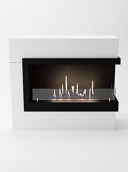 GLOW FIRE Echtfeuer-Dekokamin Halden Mini rechts Ethanol Kamin, Bioethanol günstig online kaufen