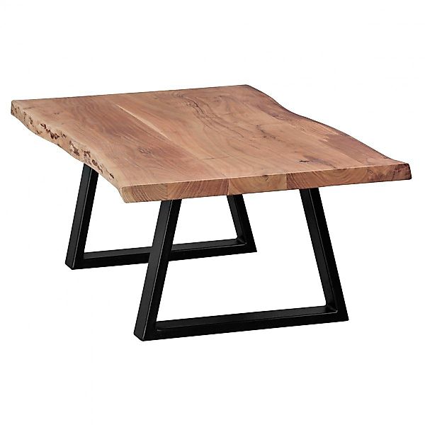 FINEBUY Couchtisch Couchtisch GAYA Massivholz Akazie günstig online kaufen