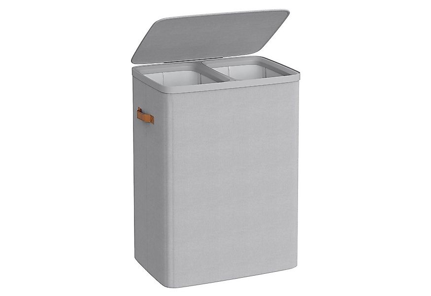 SONGMICS Wäschekorb, 100/170/190 L Wäschesammler 1/2/3 Fächer, Wäschetonne günstig online kaufen