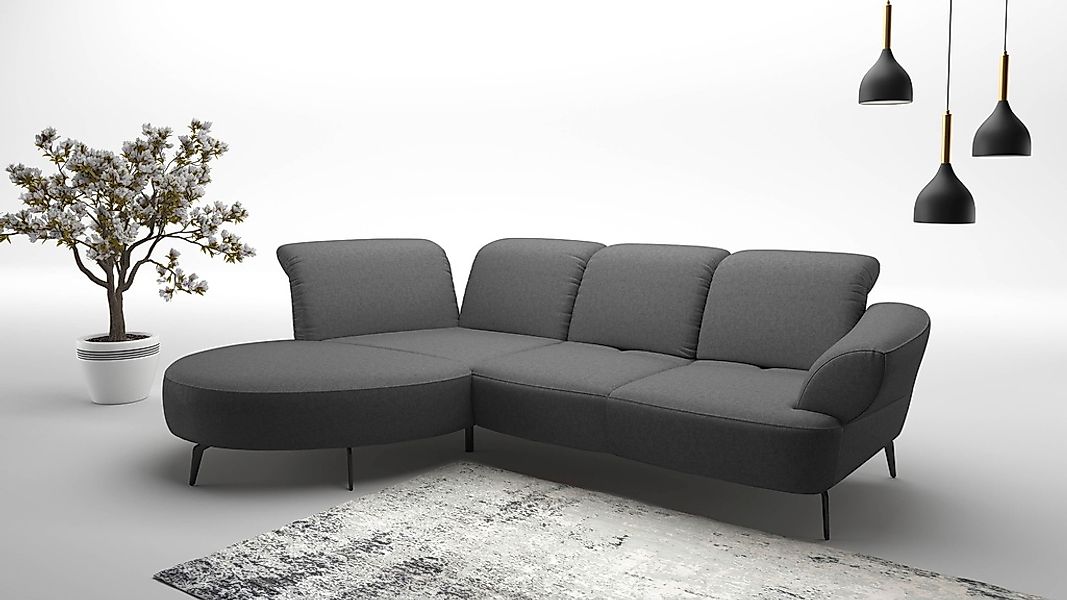 sit&more Ecksofa "Dance, L-Form, inkl. Sitztiefenverstellung", inkl. Click& günstig online kaufen