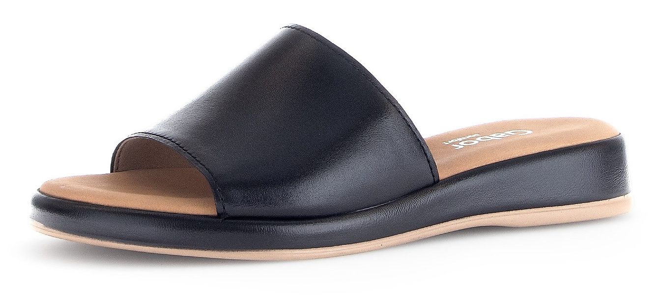 Gabor RHODOS Pantolette, Sommerschuh, Komfortschuh, kleiner günstig online kaufen