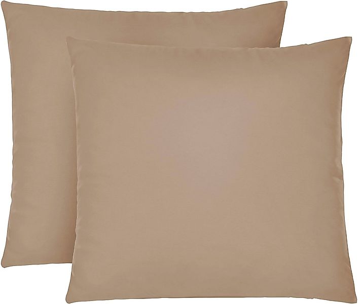 Biberna Kissenbezug Michi Feinjersey mit Reißverschluss, (2 Stück), verschi günstig online kaufen