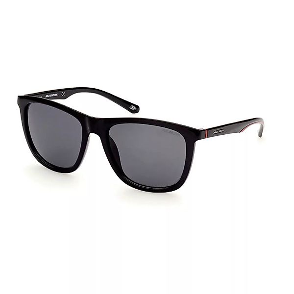 Skechers Se6118 Sonnenbrille 57 Shiny Black günstig online kaufen