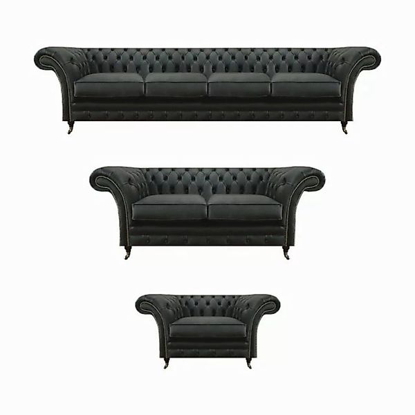 JVmoebel Chesterfield-Sofa Sofas Chesterfield Einrichtung Modern Polsteritz günstig online kaufen