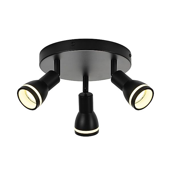 ZMH Deckenstrahler 3-Flammig Deckenlampe Metall GU10 günstig online kaufen