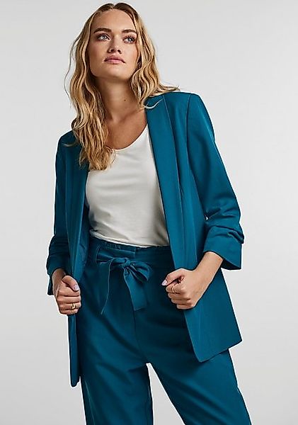 pieces Blusenblazer PCBOSELLA 3/4 BLAZER NOOS mit Faltendetail am Ärmel günstig online kaufen