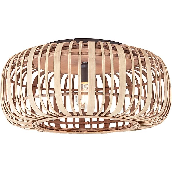 Brilliant Deckenleuchte Woodrow, ohne Leuchtmittel, Bambus - Nature Style - günstig online kaufen