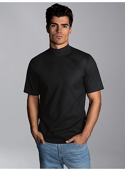 Trigema T-Shirt "TRIGEMA T-Shirt mit Stehkragen", (1 tlg.) günstig online kaufen