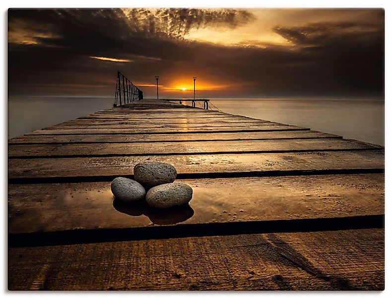 Artland Wandbild »Sonnenaufgang am Schwarzen Meer« Sonnenaufgang & -unterga günstig online kaufen