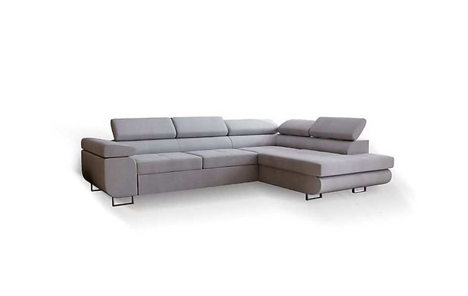 Goldstoff Ecksofa Designersofa mit Bettfunktion, multifunktionale Couch mit günstig online kaufen