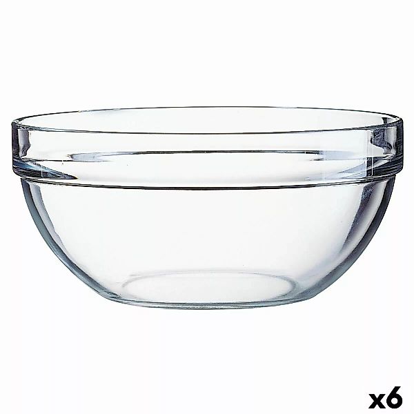 Salatschüssel Luminarc Durchsichtig Glas (ø 26 Cm) (6 Stück) günstig online kaufen