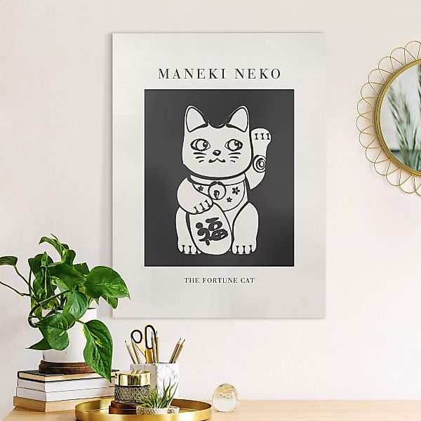 Leinwandbild Maneki Neko - Die Glückskatze günstig online kaufen