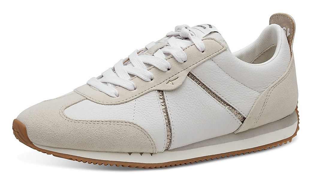 Tamaris Sneaker, Freizeitschuh, Halbschuh, Schnürschuh mit Logoaufnäher günstig online kaufen