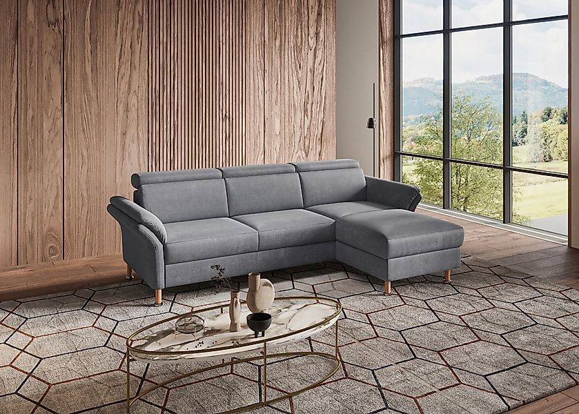 Home affaire "Calypso L-Form" mit motorischen Funktionen im Sofa und Recami günstig online kaufen