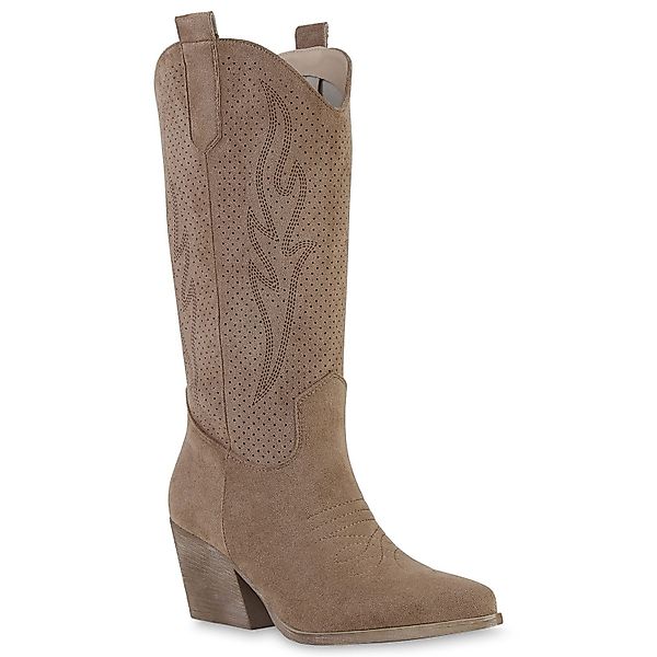VAN HILL 840199 Cowboystiefel Schuhe günstig online kaufen